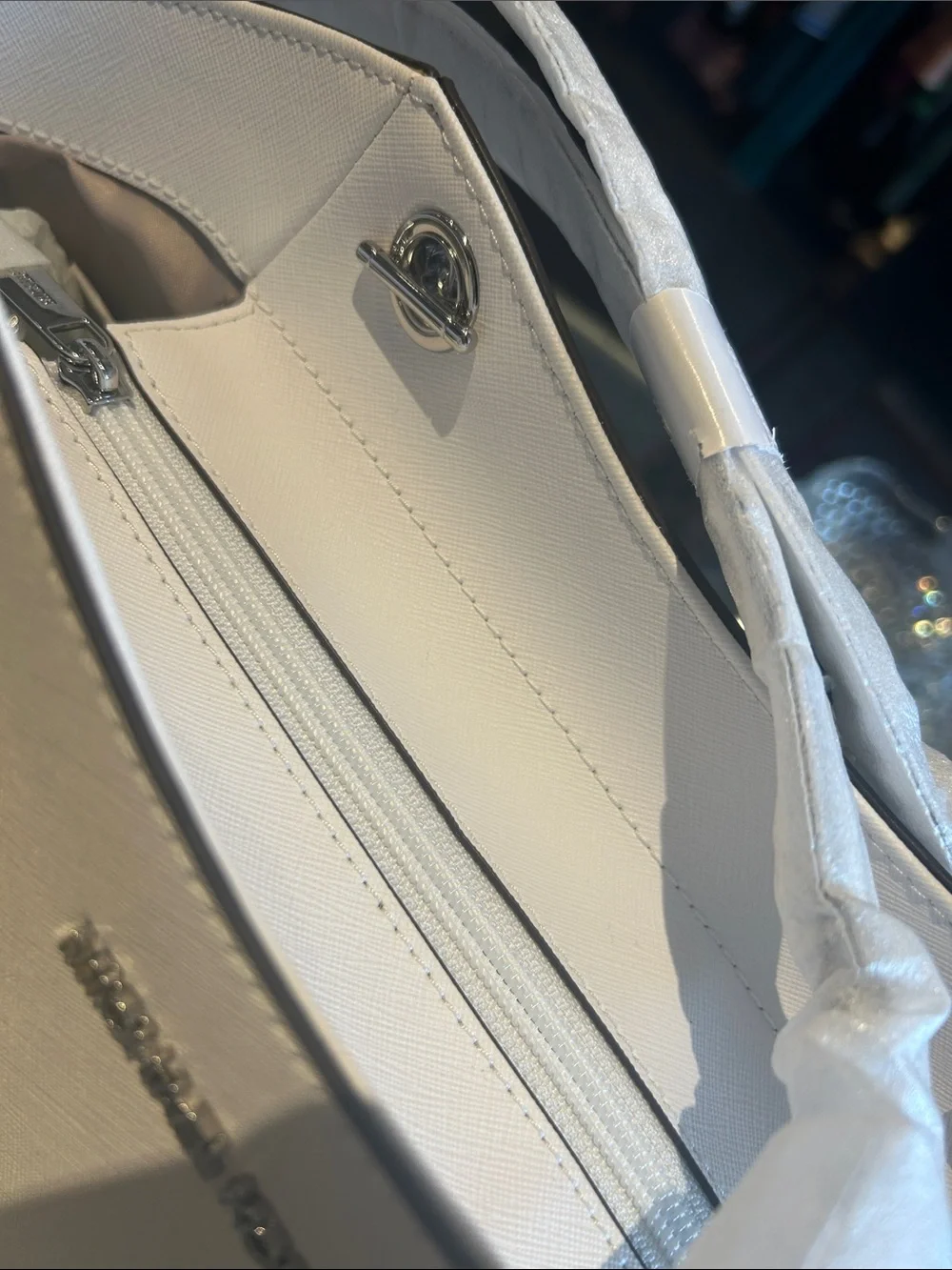 Michael Kors structured saffiano